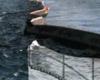シルトフェンス-浮沈式垂下型